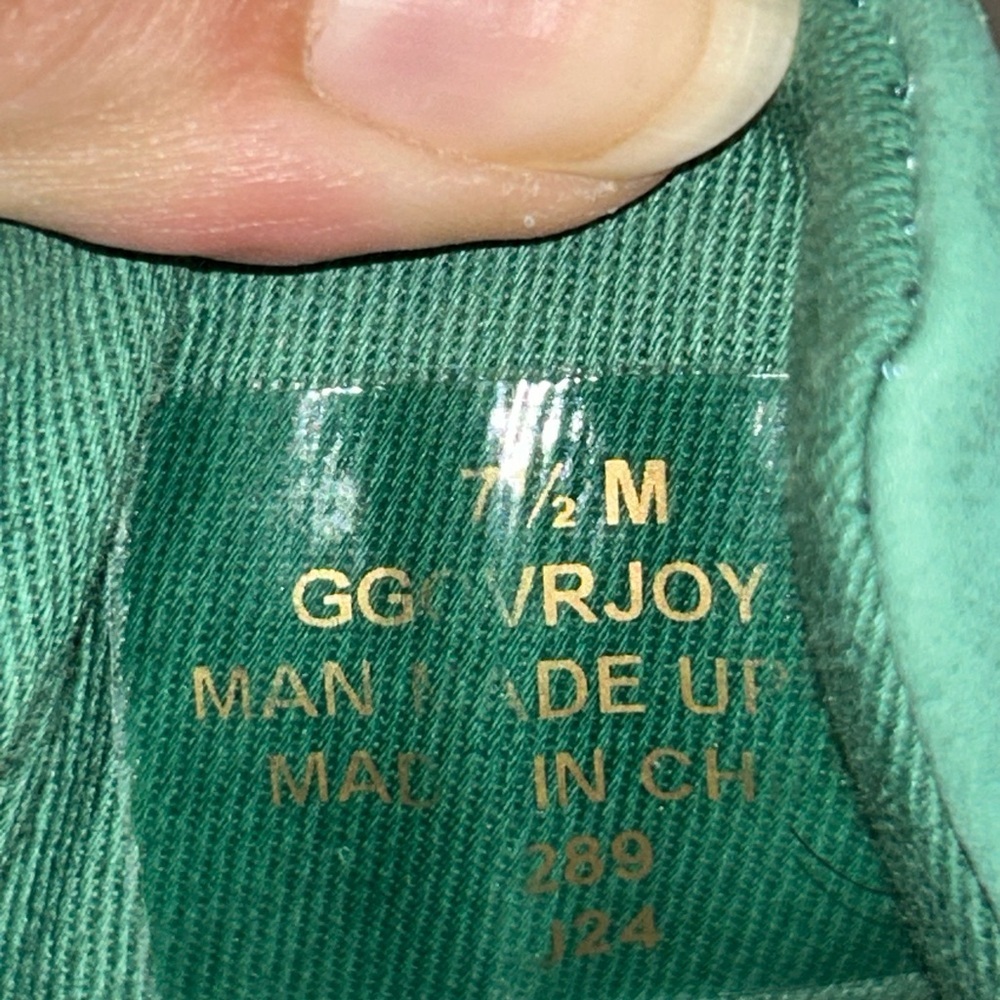 GBG Los Angeles Teal and White Sneakers - Picture 5 of 5